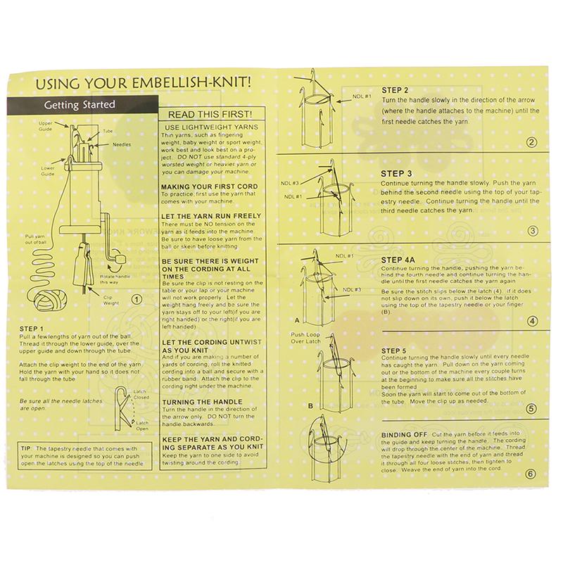 Украшенная вязальная машина, катушка, вязальщица, швейный аксессуар, тканый инструмент для ручного ремесла