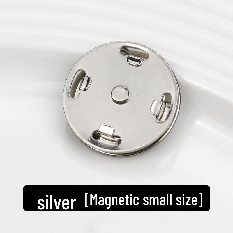 Скрытая магнитная кнопка для пальто, кардиганов и сумок - прочная металлическая невидимая застежка