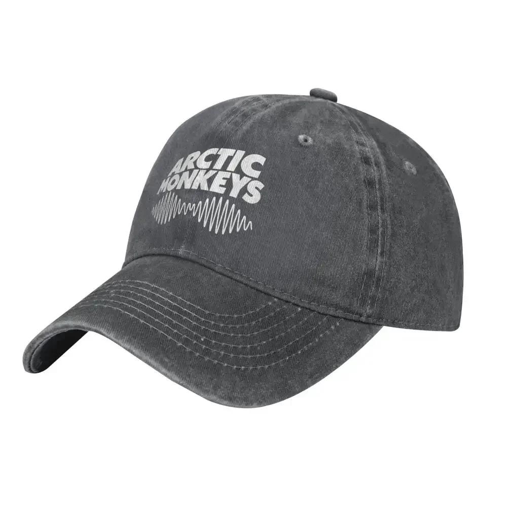 НОВИНКА Бейсболка Arctic Monkeys Мужская Женская Snapback Тракер Модная Сетчатая Кепка Для улицы Спорт Бег Регулируемая Подарок