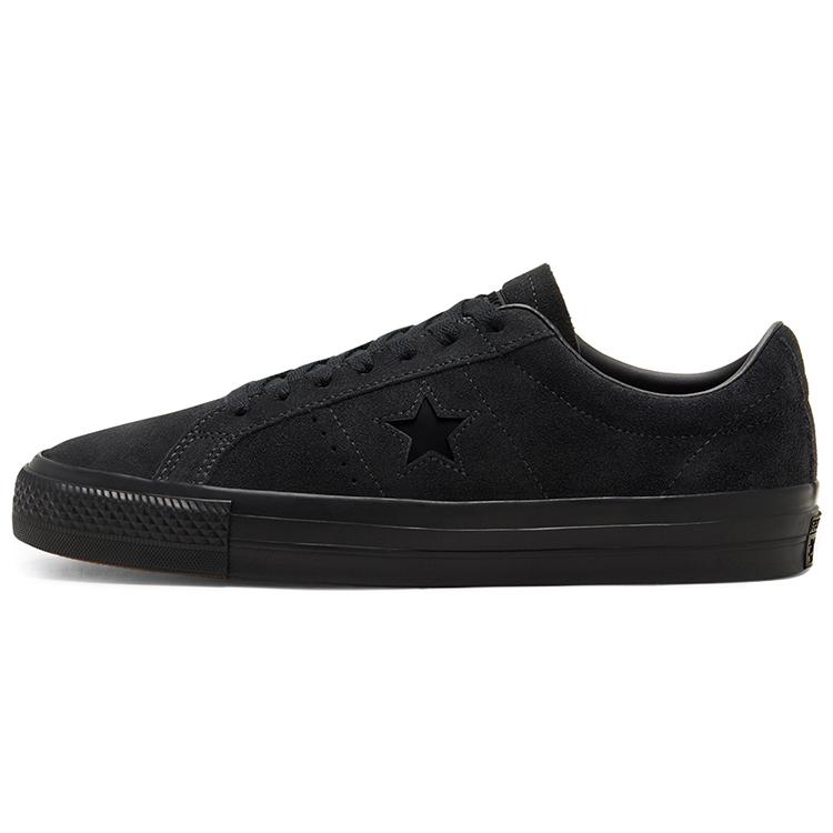 Converse Pro Low 'Triple Black' с одной звездой 166839C