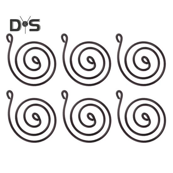 6 шт. держатель для воздушных растений металлический подвесной контейнер для тилландсии регулируемый вихревой держатель для воздушных растений для домашнего офиса балкона садовый декор