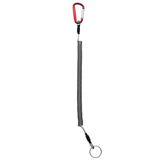 Анти-потерянная веревка, эластичные, противоугонные, спиральные пружинные плоскогубцы из ТПУ, рыболовные плоскогубцы, анти-потерянный безопасный ремешок, товары для улицы