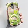 For LG K4 2017 Soft Silicone Black Case For LG K8 2017 Fashion Style Unique Design Rabbit Lamp, Butterfly Lotus Casing