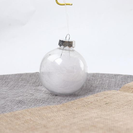 Рождественские шары, декоративные для вечеринки, диаметр 6 см, рождественские шары, подвеска на рождественскую елку, декор для церемонии открытия торгового центра, Рождественский кулон