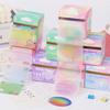 105 листов/рулон Многофункциональный выдвижной блокнот с липкими записками и перламутровым блеском