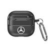Earphone Case For Airpods Bluetooth Headset Protection Shell With Carabiner For Mercedes Benz GLC GLB GLE GLS W212 W205 Stickers w1