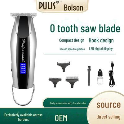 Машинка для стрижки волос двойного назначения Bolsheng: Компактная, мощная, двухскоростная машинка с ЖК-дисплеем для бритья и подравнивания