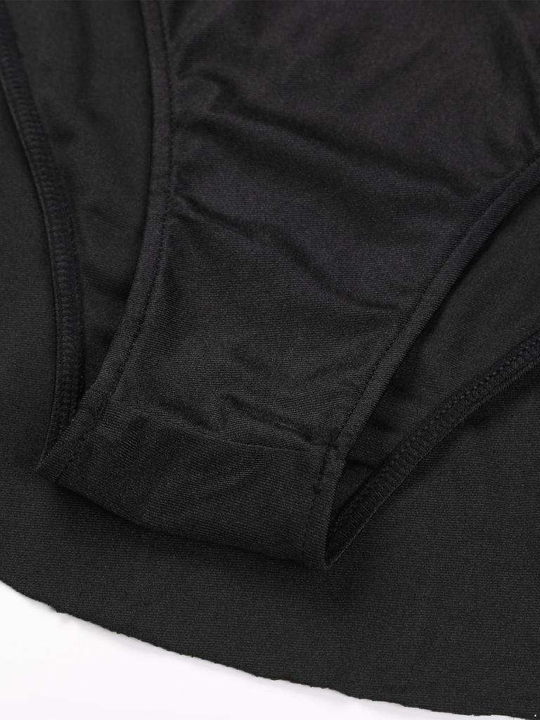 Женский блестящий стразовый прозрачный сетчатый лоскутный купальник для фигурного катания и танцев с длинным рукавом