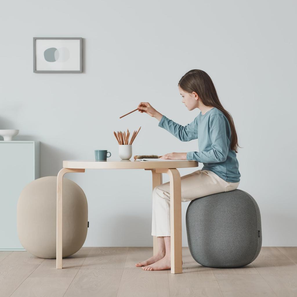 And Medical MALLOW MINI Knit Balance Ball Chair Balance Cushion Exercise Posture Support Office Desk Work Stretching Kids Gift Knit