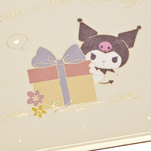 Sanrio Message Card Kuromi Cake and Party Greeting Card Can Be Shipped Overseas BD141-3 SANRIO 734381