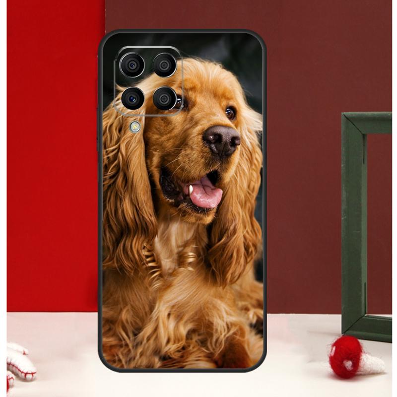 Cocker Spaniel Dog Case For Samsung Galaxy M13 M53 M56 M52 M32 M16 M11 M21 M31 M35 M12 M14 M15 M36 M55 M34 M54