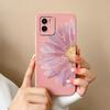 Для Vivo Y01 Y02 Y02t Y03t Y16 Y17 Y18 Чехол для телефона Красивый Маленький Цветочный Узор Силиконовый Мягкий Чехол Защитная Пленка для Экрана Противоударный Чехол Для Vivo Чехлы