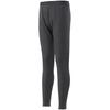 Breath Thermo Thick for Active Long Tights Size L Underwear, Heat-Generating Material, (Front Opening), Men's, Black,