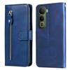 For vivo Y400 5G PU Leather Cases with Zipper Pocket Wallet Phone Cover Stand