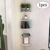 Hanging Corner Shelf Display Stand Storage Organizer Wall Mounted Floating