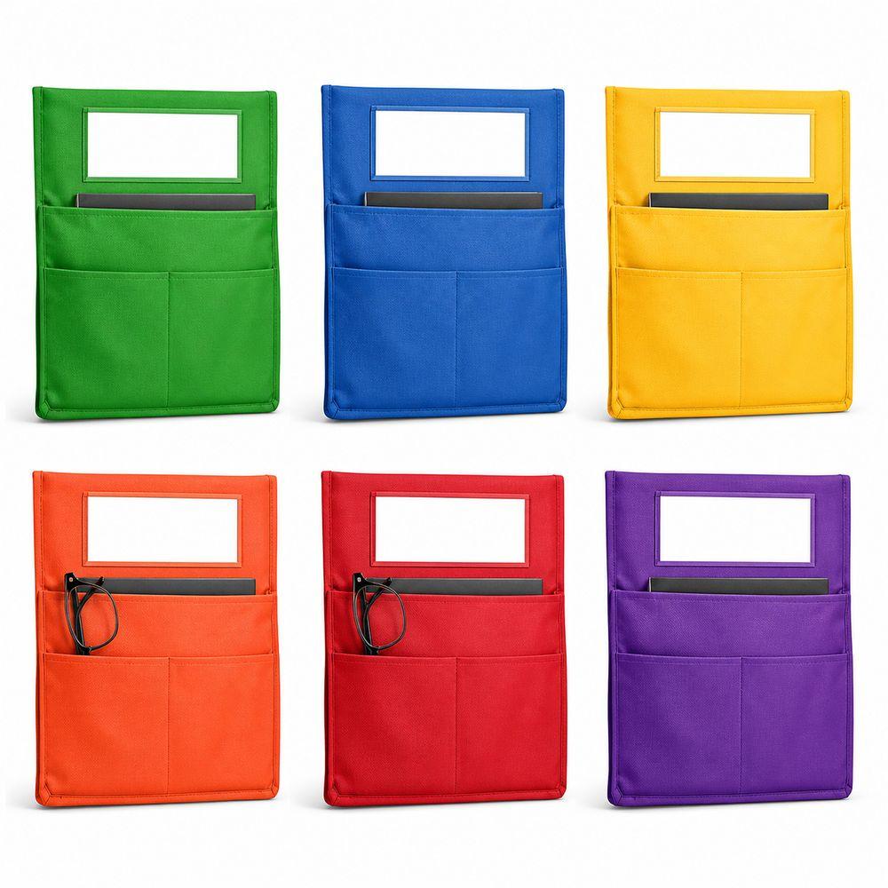 Multi-Pocket Storage Chair Back Organizer Seat Back Organizer Classroom Supplies