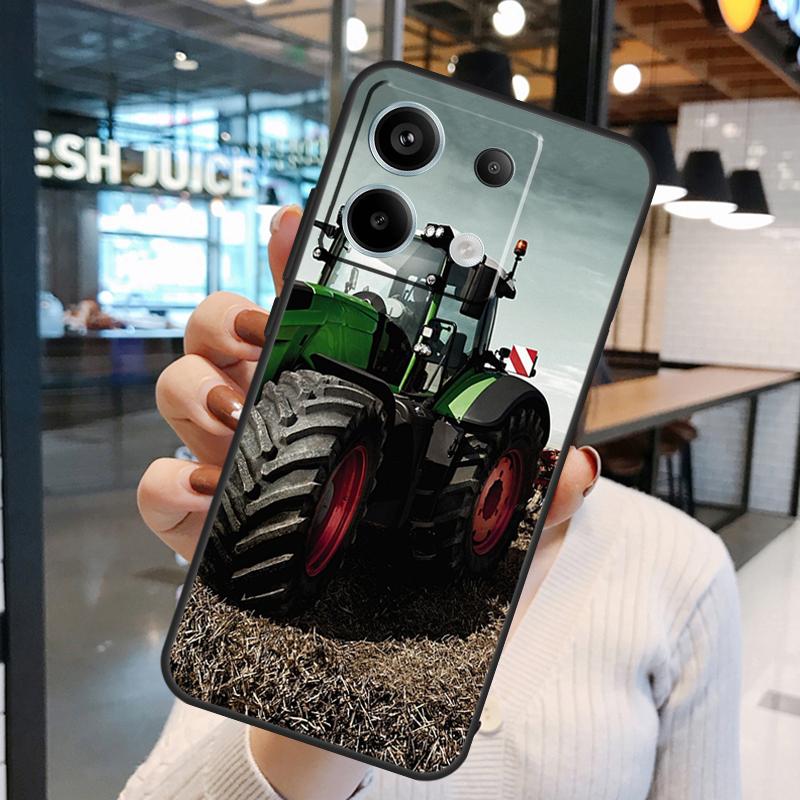 Чехол-футляр Трактор Машина Для Xiaomi Redmi Note 13 Pro 12 11 9 10 Pro 12S 11S 10S Redmi 13 12 10C 12C 13C