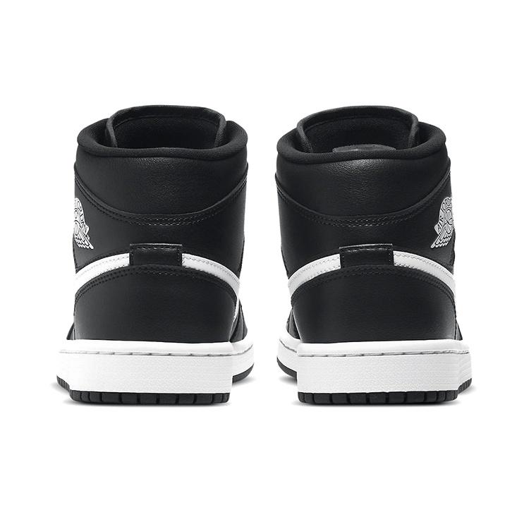 (WMNS) Air Jordan 1 Mid 'Black White' Women's BQ6472-011