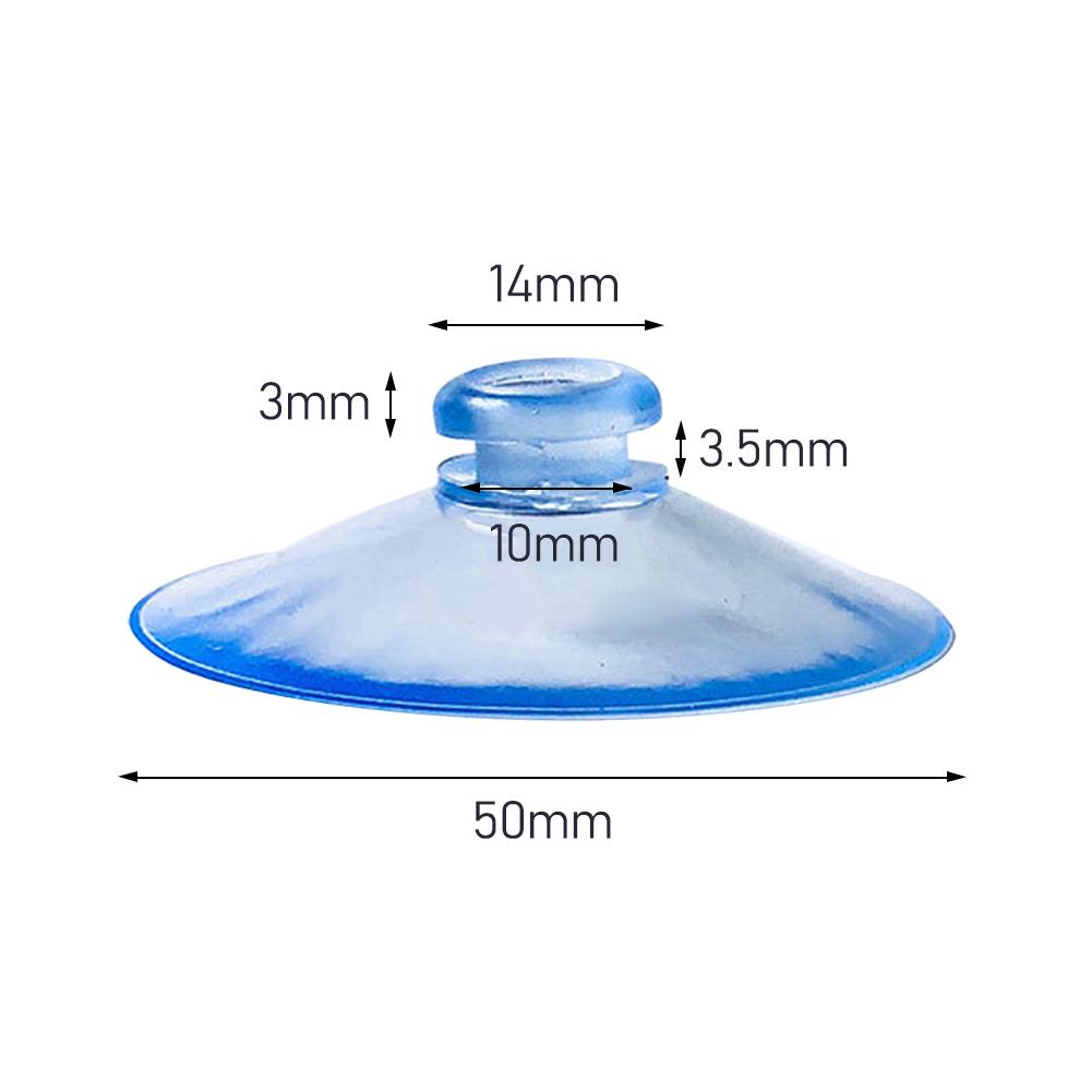 Transparent Suction Cup 4pcs/10pcs Aesthetics Clear