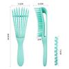 1шт расческа для распутывания волос, расческа для распутывания вьющихся волос для афроамериканцев/африканцев, массажные расчески для густых влажных волос женщин и детей