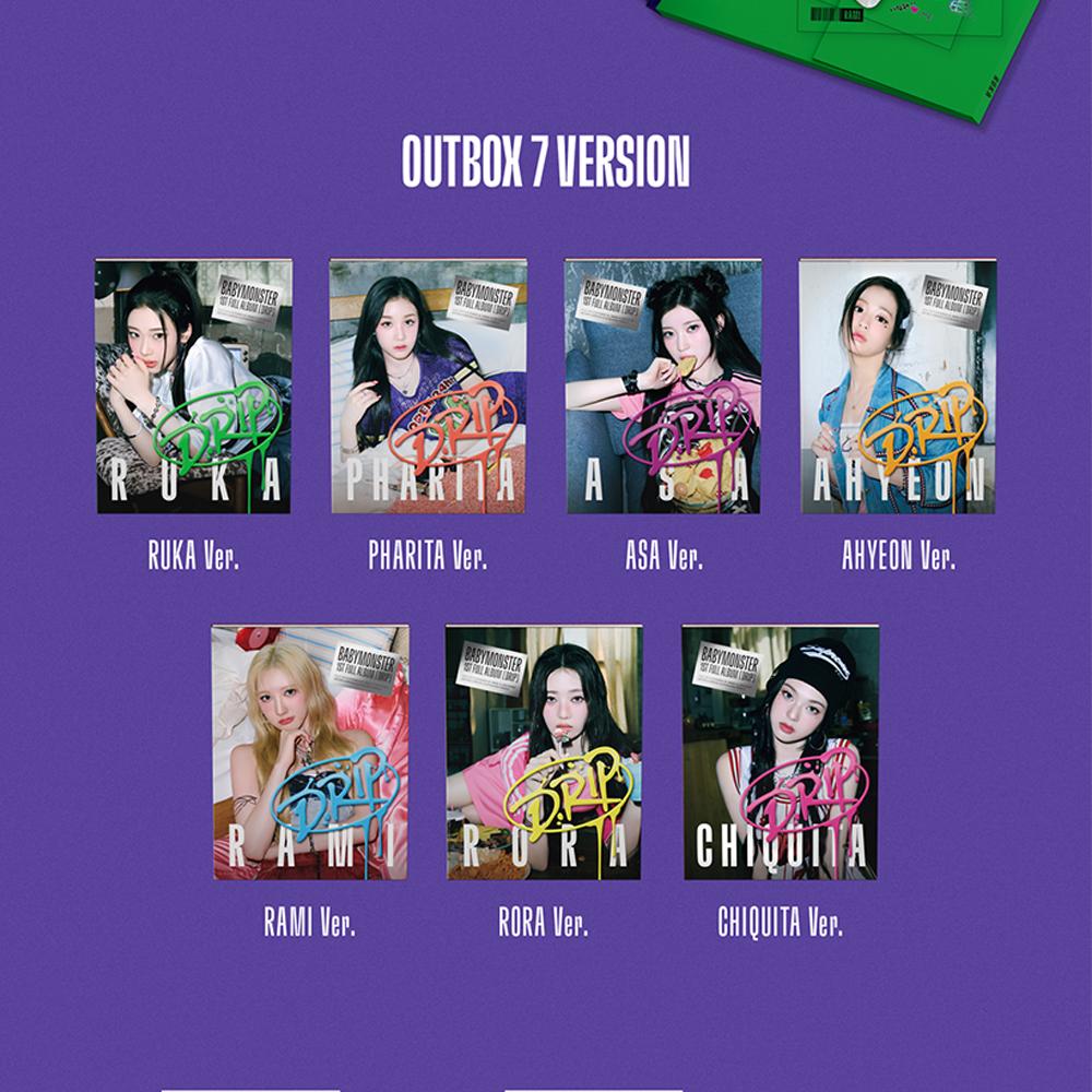 BABYMONSTER 1-й альбом [DRIP] YG TAG ALBUM Ver.