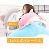 Stylish Soda Dolphin Plush Body Pillow, Iru-kun (70cm)
