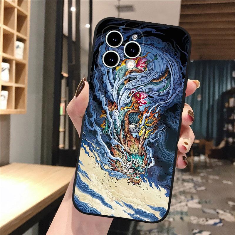 Чехол для телефона Dragon Art для iPhone Samsung Galaxy Redmi Xiaomi Oppo OnePlus Note SA 7 8 9 10 11 12 13 14 20 21 22 23 53 54 Pro Max Plus Ultra TPU Soft