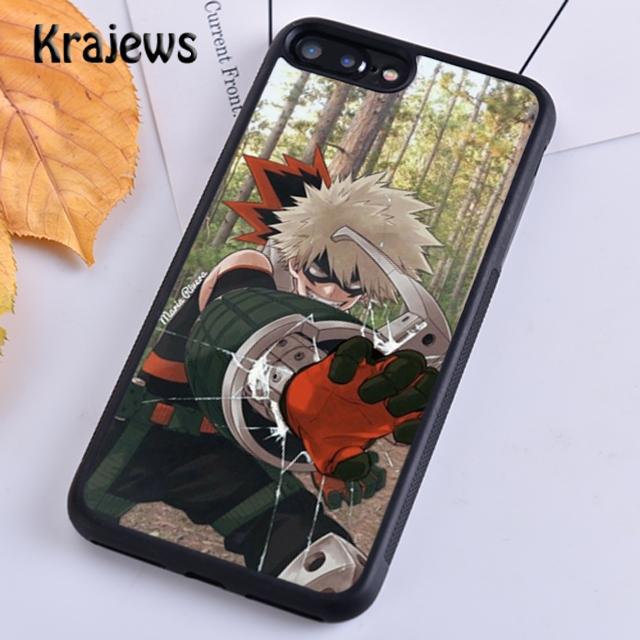 Чехол для телефона Boku no Hero Academia Katsuki Bakugou для iPhone 14 5S 6S 7 8 plus X XR XS 11 12 13 pro max Samsung S21 S22 ultra