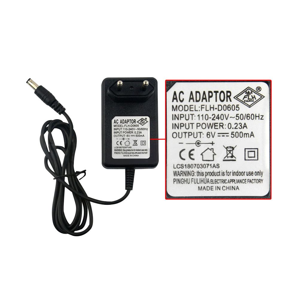 Электрические игрушки для мотоцикла 12 В 1000 мА 6 В 500 мА FLH-D1210 FLH-D0605 Адаптер питания Зарядное устройство для коляски