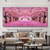 Diamond Painting Full Diamond 5D Living Room Bedroom Modern Romantic Scenery Cherry Blossom Mosaic Art Cross Stitch Dot Diamond Hand Diy