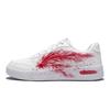 Li Ning Red Sound Легкие Дышащие Низкие Скейтбордические Кроссовки Мужские Красные AGCS419-1(Команда2132-)
