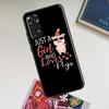 Просто Девочка, Которая Любит Свиней Чехол Для Xiaomi Redmi Note 12 Pro Plus 8 9 10 11 Pro 8T 9S 10S 11S 12S 9C 10A 10C 12C Обложка