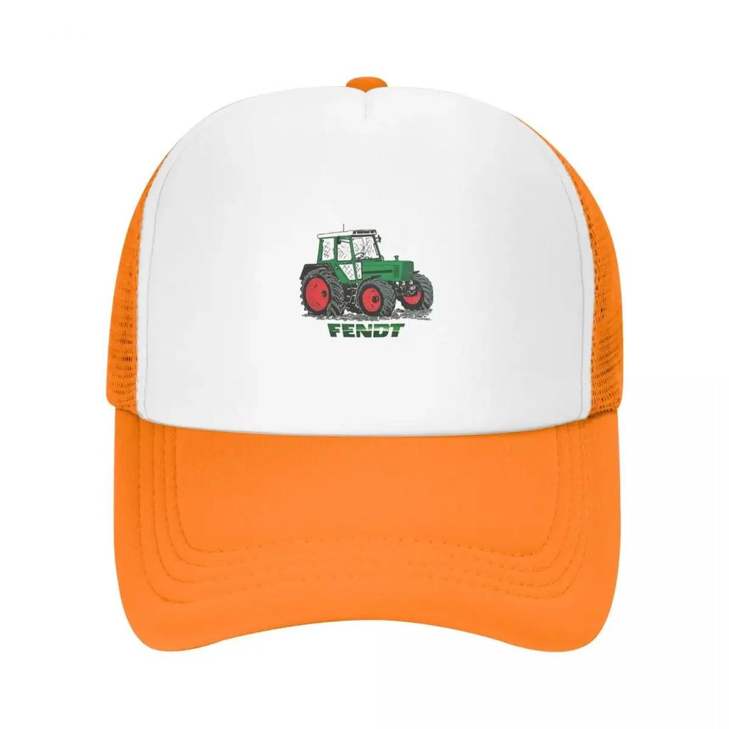 Fendt Green Cap Fashion Casual Mesh Baseball Caps Adjustable Hat Hip Hop Summer Unisex Baseball Hats Polychromatic