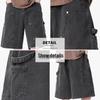 Baleno Men's Washed Denim Capris