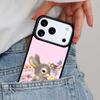 Милый чехол-кролик для iPhone 16e 15 14 13 12 17 Pro Max Plus Air 17pro Чехол Coque