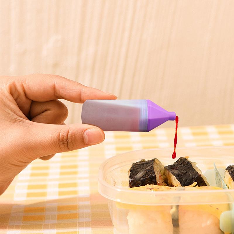 Мини-бутылка для приправ, заправка для салата, контейнер для выдавливания кетчупа