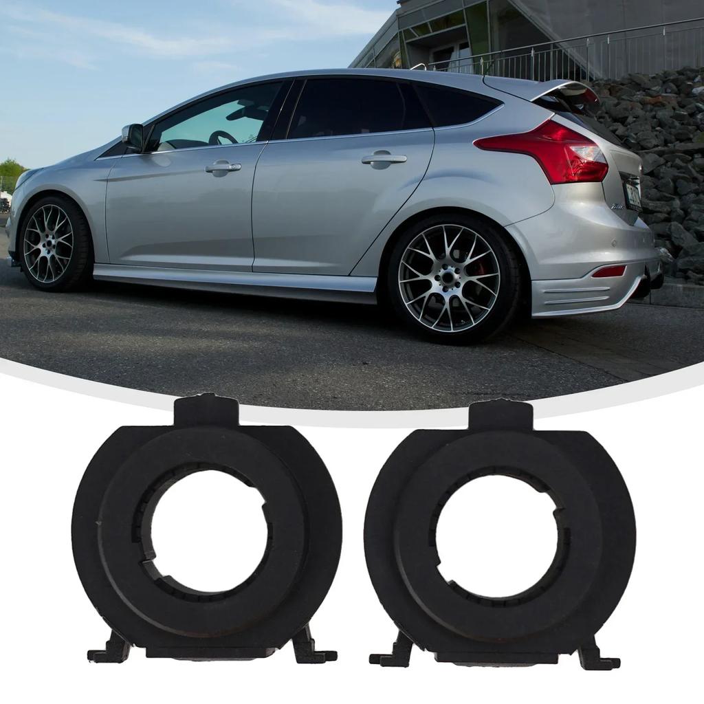 2Pcs H7 LED Headlight Car Bulb Holder Adapter Retainer Socket Base For Focus 3 MK3 For Fiat 500 For Opel 2015 2016 2017