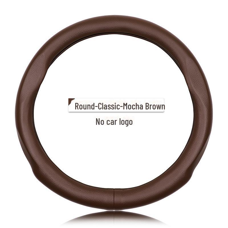 Совместимый кожаный чехол на руль для Hongqi E-QM5, H5, H7, H9, HS5, HS7, E-HS3, E-HS9