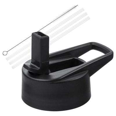 Крышка с соломинкой, совместимая для бутылки для воды Hydro Flask с широким горлом, откидная соломинка, соломинки, сменные крышки