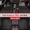Car Floor Mats for LEXUS NX Series 200 300h 300 200t 2015 2016 2017 2018 2022 Custom Auto Foot Pads
