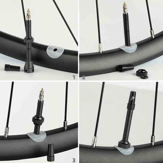 Yousheng 2 шт. 40 мм CNC сплав ниппель клапана для бескамерных горных и шоссейных велосипедов пылезащитный колпачок портативная воздушная форсунка совместимые велозапчасти