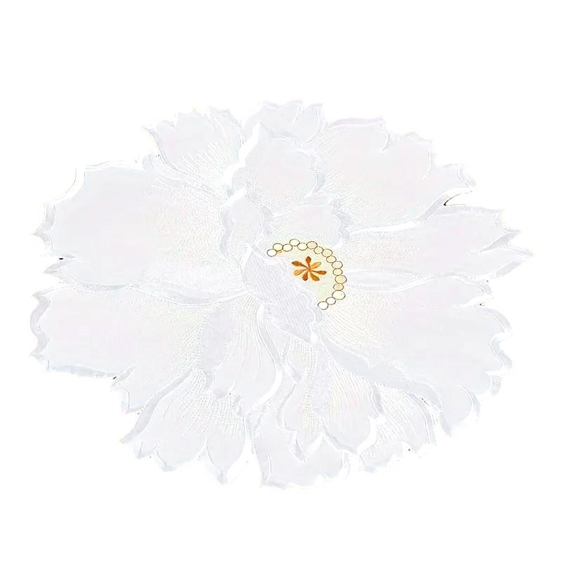 1PC Exquisite Dining Table Decoration Heat Insulation Table Mat For Home Placemat Flower Shape