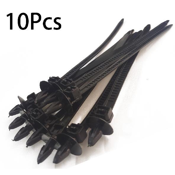 50X Mixed Cable Tie Bundled Wire Band Car Wire Harness Line Fastener Strap Clips