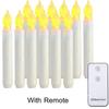 Flameless Candles 12 PCS Led Candles 6.9 Inch Battery Operated Candles Taper Candles for Party Classroom Church Birthday Decor