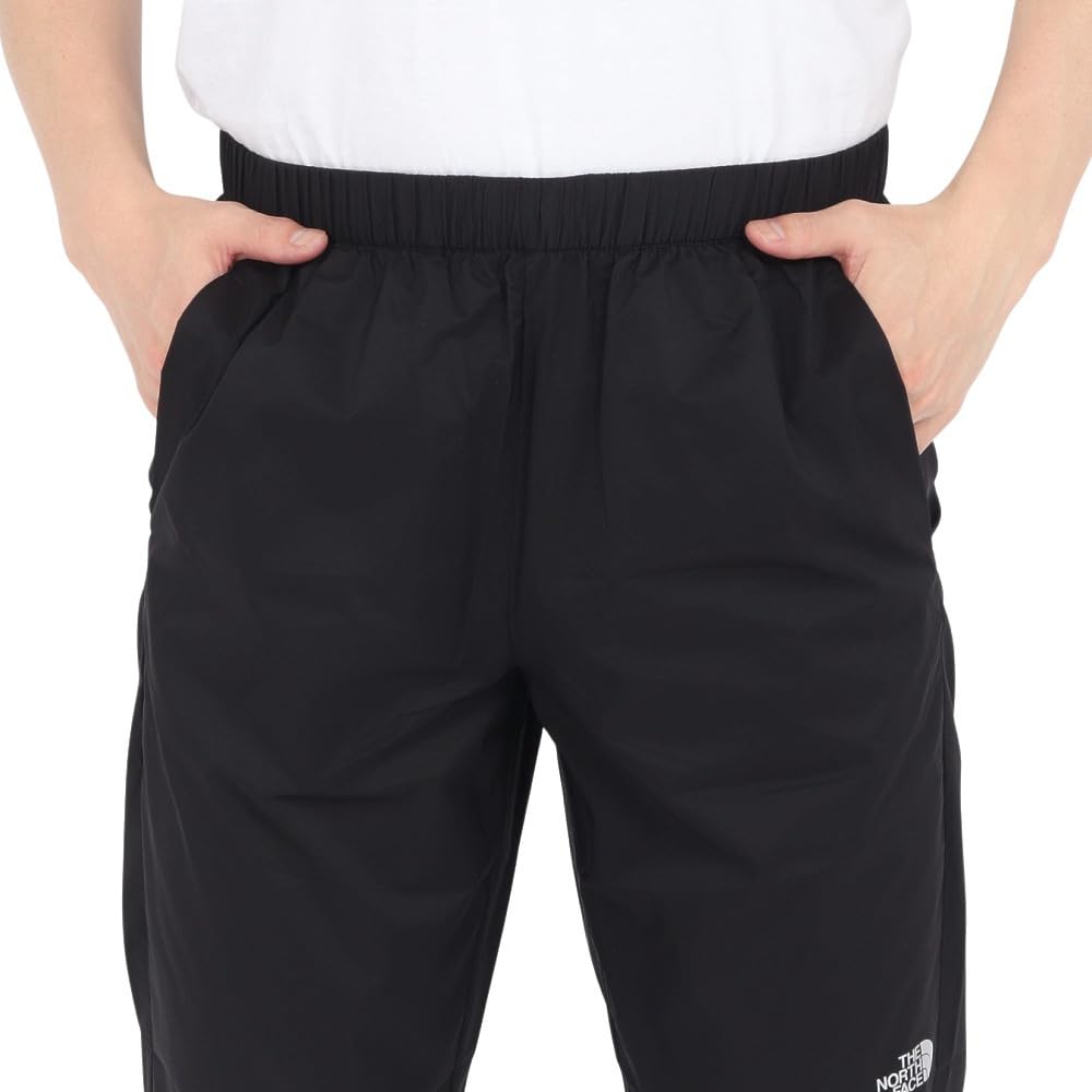 North Swallow Tail Bent Long Water Electrostatic M [The Face] Men's Pants, Repellent, Lightweight, Windproof, Care, Black,
