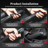 AAAPR1 Car Handbrake Cover Hand Sewn Protective Gear Shift Lever Sleeve For BMW Performance E91 X5 E70 F11 E30 F31 X3 F25 F32 x7