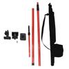 Laser Telescoping Pole Extendable Mounting Support for Rotary Line Lasers 4 Meter Red