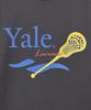 Графическая футболка YALE Lacrosse_Угольный