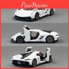 Модель автомобиля Koenigsegg Jesko литая 1:Масштаб 36 с инерционным управлением Для коллекционеров и детей