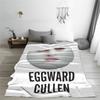 Плюшевые одеяла Eggward Cullen Эдвард Каллен Индивидуальные пледы для дивана, постельного белья, гостиной 150*125 см Покрывало,